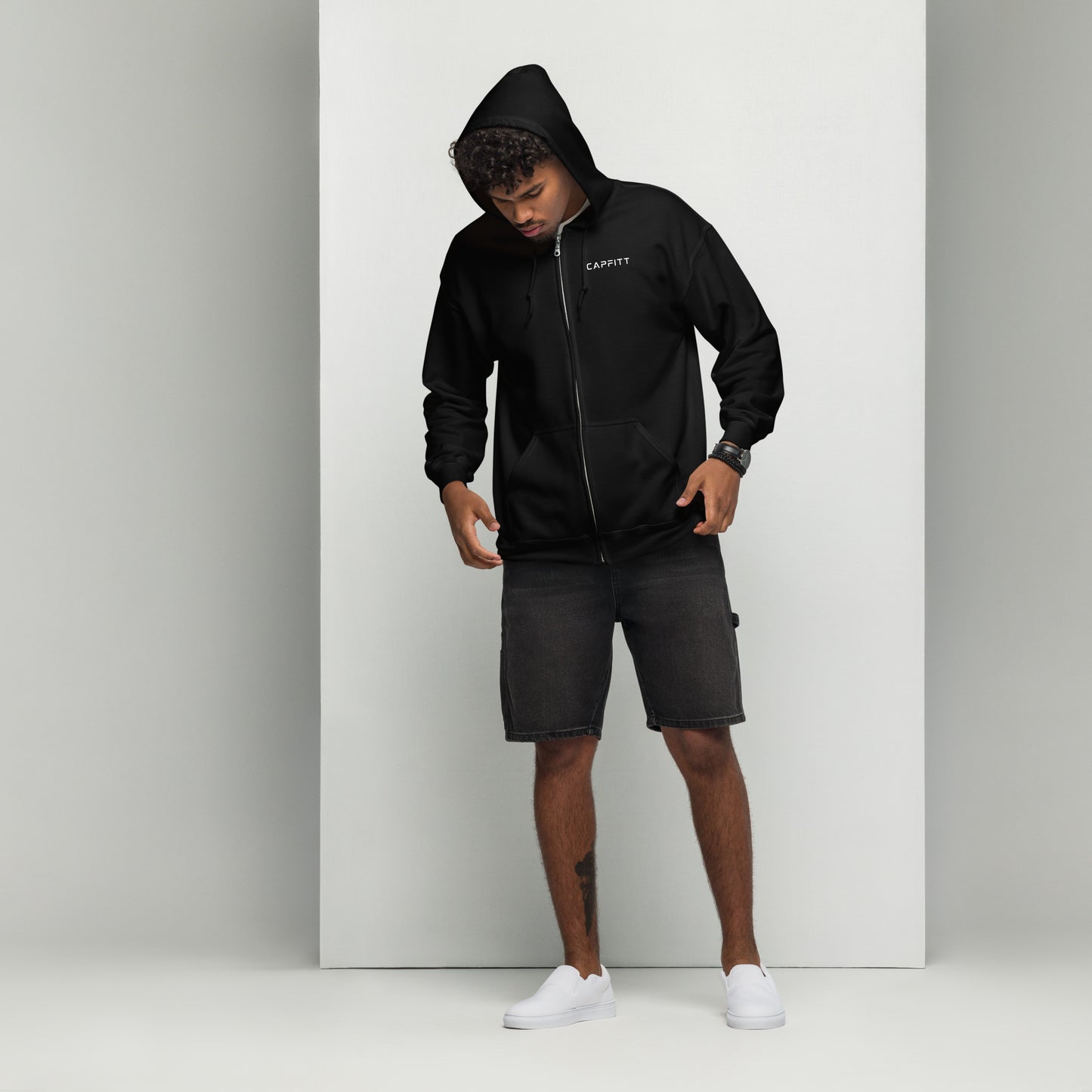 Essential Zip Up Hoodie
