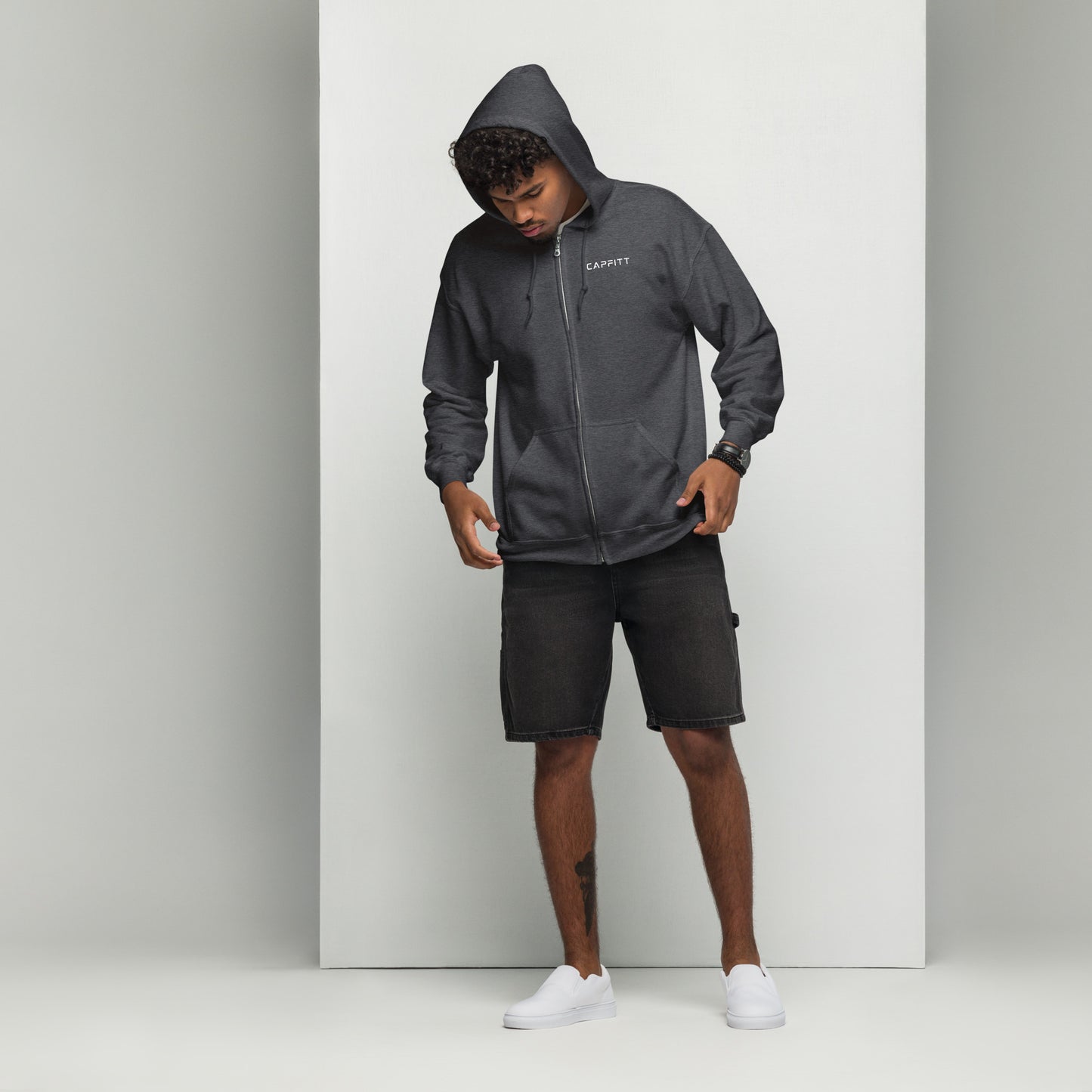 Essential Zip Up Hoodie