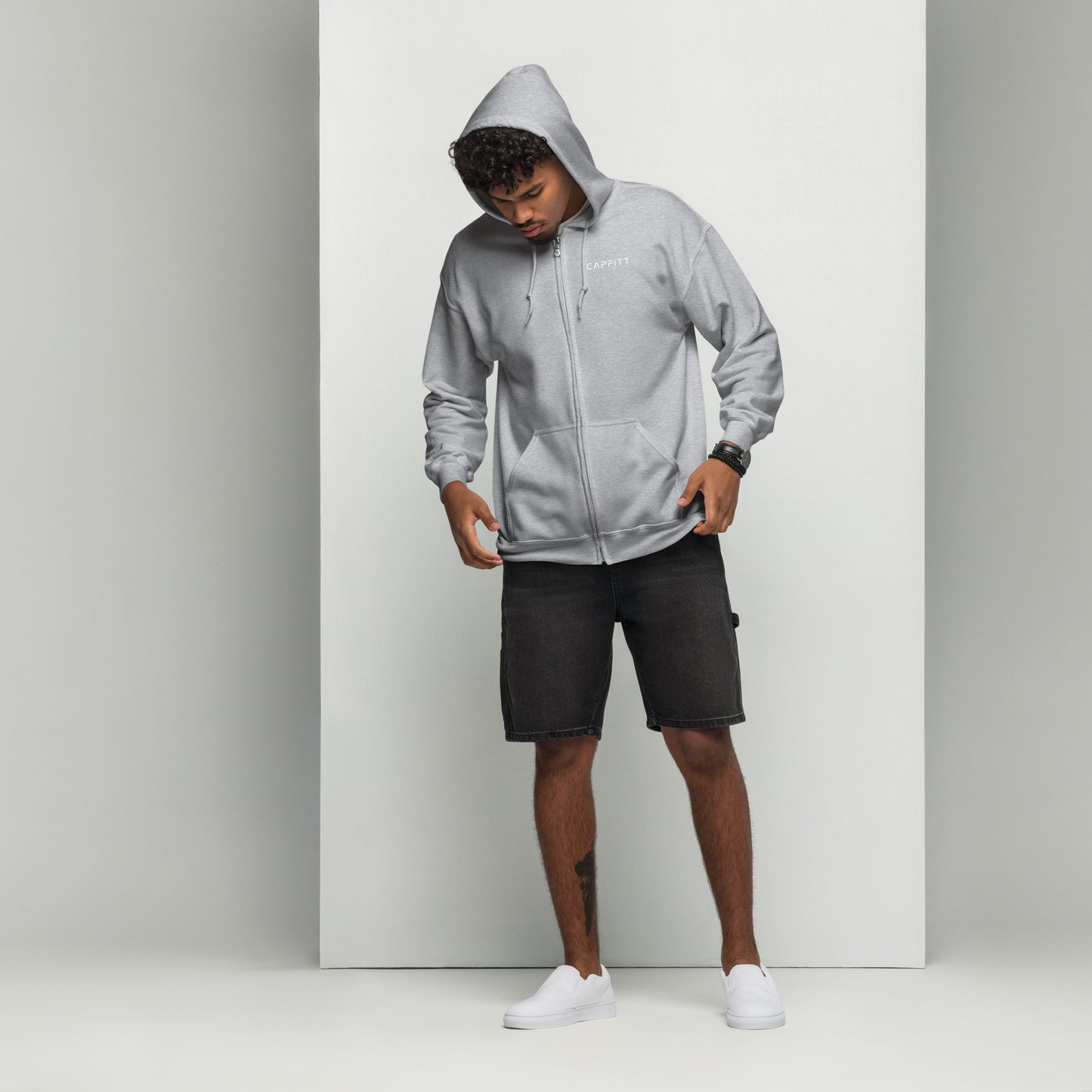 Essential Zip Up Hoodie