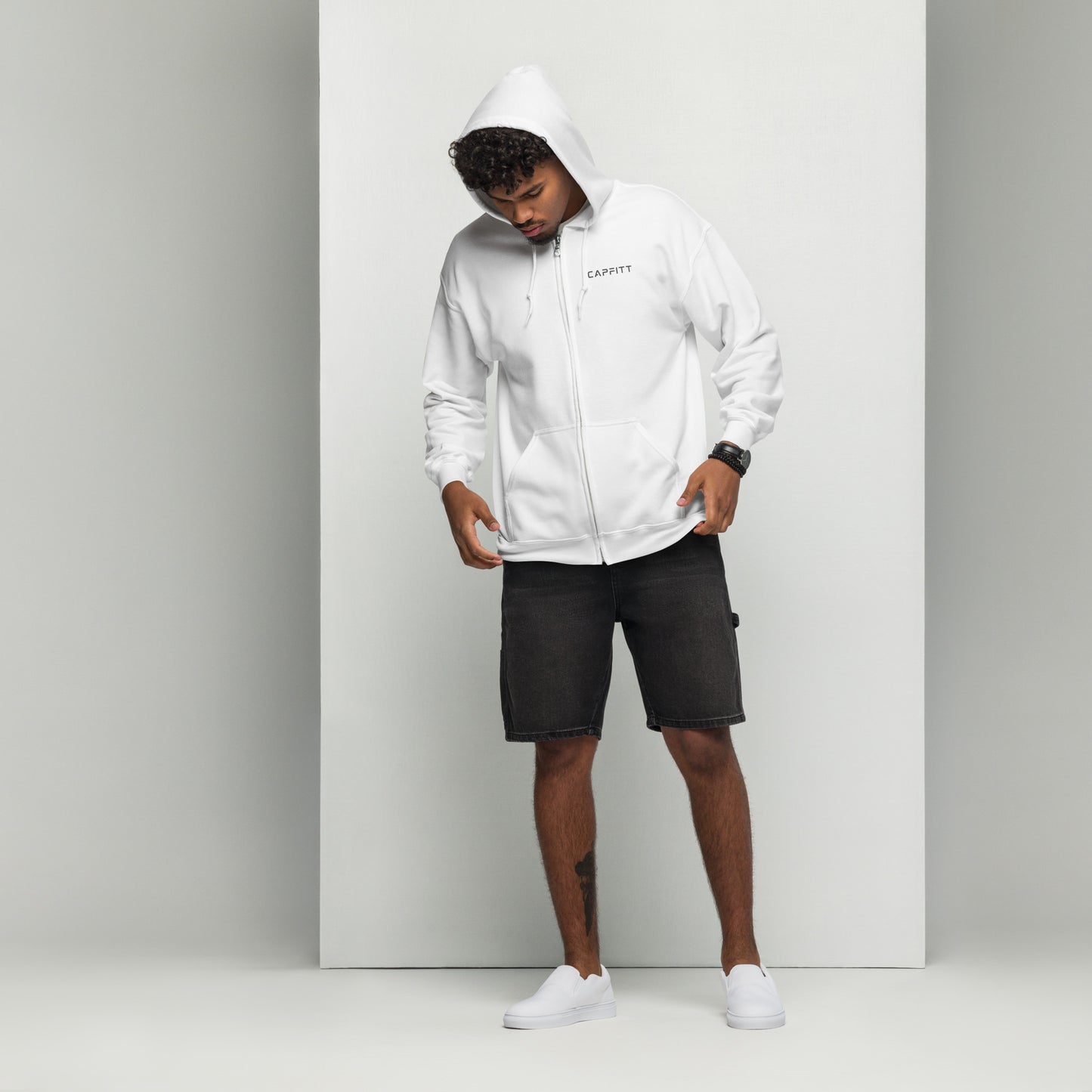 Essential Zip Up Hoodie